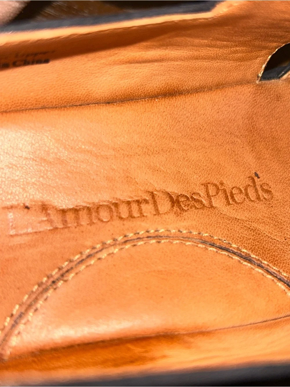 L’Amour Des Pieds Alsion Suede Leather Lace Up Platform Wedge Open Toe Shoes